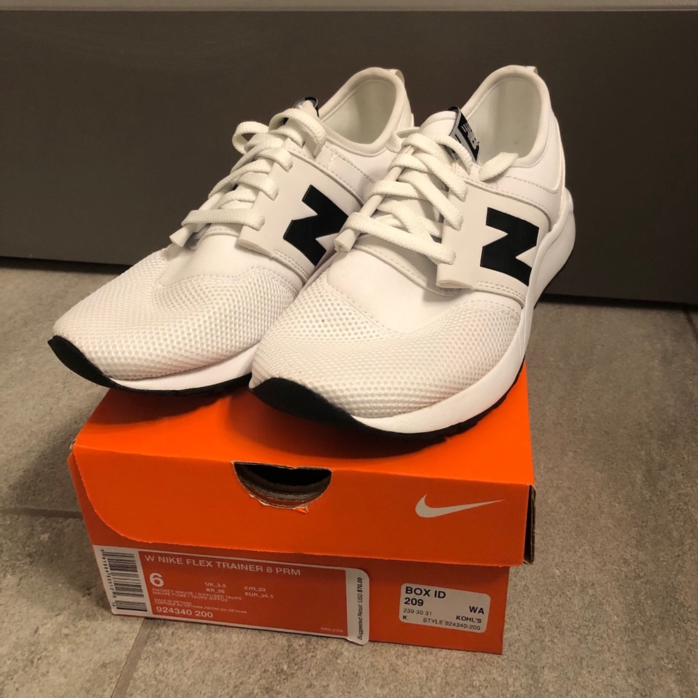 New Balance 247 Size 6 White Women’s